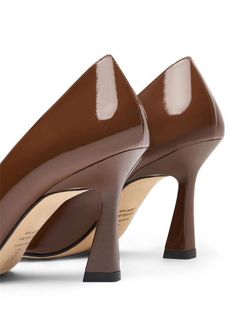 Brown calf leather pump STUART WEITZMAN | SJ442LQPWAL